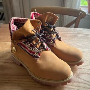 Timberland men’s plaid boots